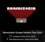 4 places concert Rammstein, Tickets & Billets, Événements & Festivals