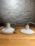 Set de suspensions en verre blanches & bois "Shadows" BROKIS, Enlèvement, Utilisé, Verre, Design