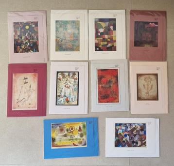 kunst wenskaarten Paul Klee beschikbaar voor biedingen