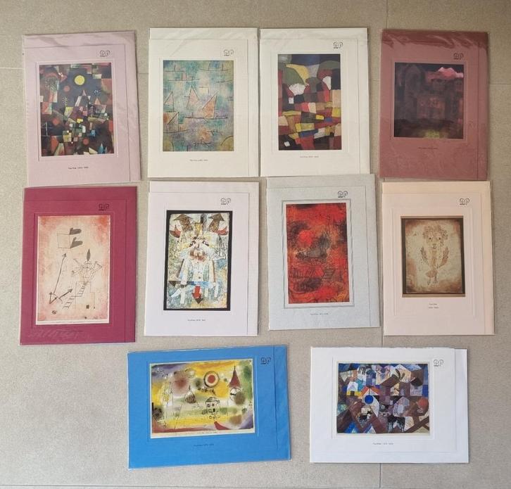 kunst wenskaarten Paul Klee, Diversen, Wenskaarten, Nieuw, Ophalen of Verzenden