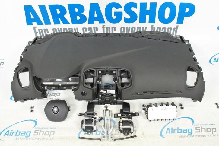 Airbag set – Dashboard start stop Renault Megane 2016-heden, Auto-onderdelen, Dashboard en Schakelaars, Gebruikt, Ophalen of Verzenden