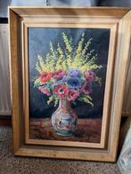 Schilderij op doek met bloemen, Ophalen