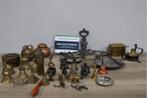 Grote Collectie Miniaturen van Messing/Koper/Goud/Zilver/Tin, Antiek en Kunst