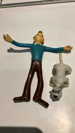 Tintin  et Milou flexible 1979, Collections, Comme neuf, Tintin, Statue ou Figurine, Enlèvement ou Envoi