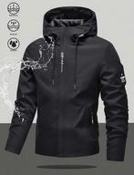 ;este à Capuche coupe vent avec poches zippées, Enlèvement ou Envoi, Comme neuf