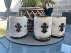 3 verres à choppe Vintage  grès Gregoire, Antiek en Kunst, Ophalen