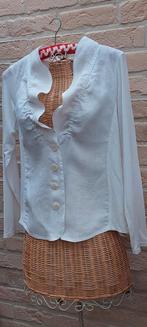 Bloesje maat 40/42 atmos fashion, Kleding | Dames, Blouses en Tunieken, Maat 38/40 (M), Wit, Atmos fashion, Ophalen of Verzenden