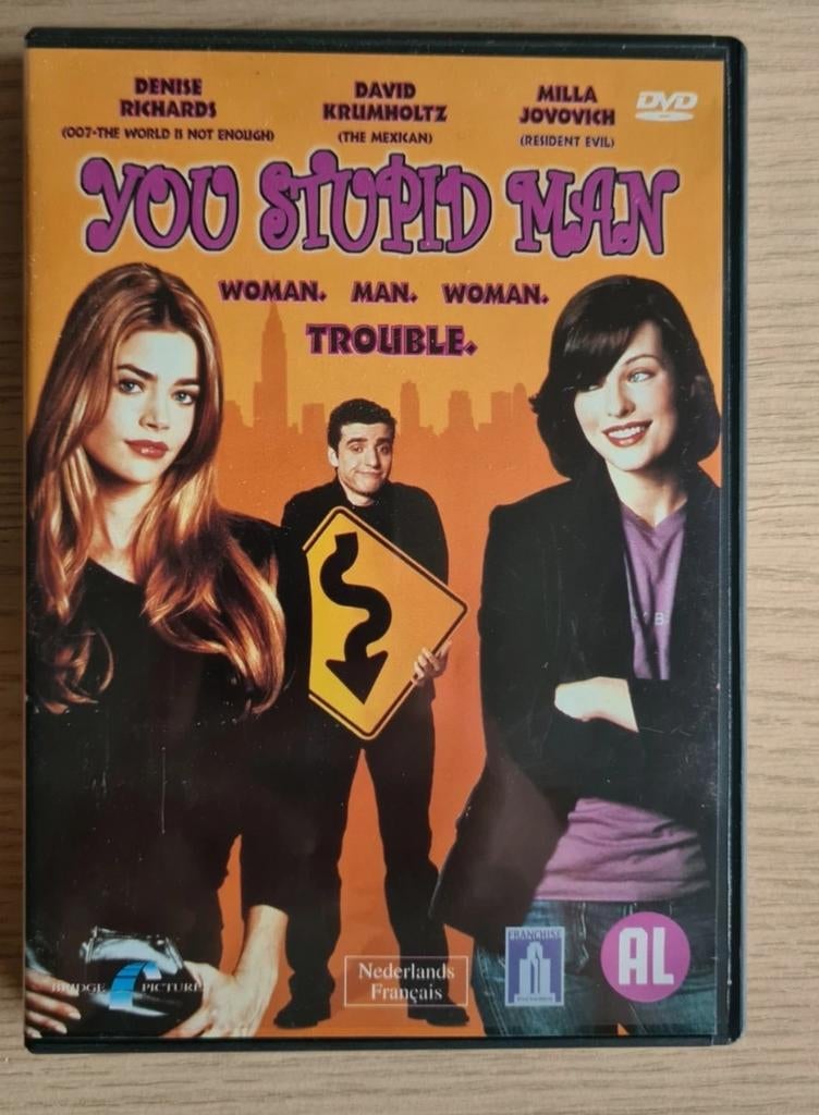 You Stupid Man (2002), Cd's en Dvd's, Dvd's | Komedie, Zo goed als nieuw, Ophalen of Verzenden