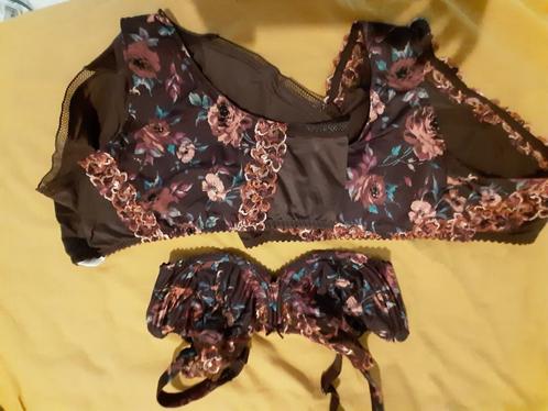Prima Donna bruin 80D, 44 en 44, Kleding | Dames, Ondergoed en Lingerie, Setje, Bruin, Verzenden