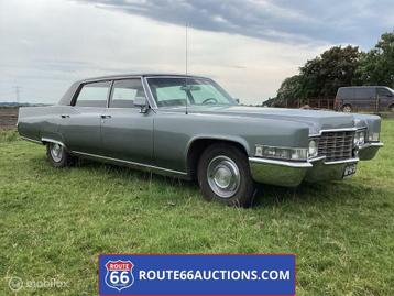 Cadillac Fleetwood Brougham | 1969 | Route 66 Auctions, Autos, Cadillac, Achat, 4 portes, Entreprise