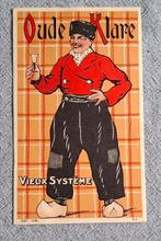 Etiket genever "oude klare". Vieux Système, Verzamelen, Ophalen of Verzenden