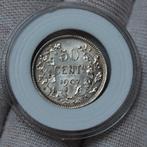 Leopold II - 50 cent 1907 VL - kwaliteit!, Postzegels en Munten, Munten | België, Ophalen of Verzenden