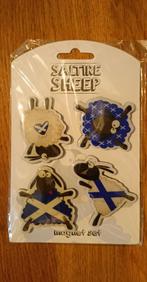 Magnet set Saltire Sheep Scotland, Ophalen of Verzenden