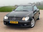 Mercedes Clk 500 AMG, Auto's, Mercedes-Benz, Automaat, Achterwielaandrijving, Zwart, Leder