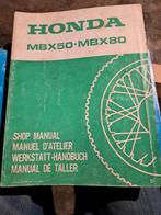 Werkplaats handleiding MBX, Motoren, Handleidingen en Instructieboekjes, Honda