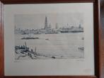 Isidoor van Mens  1890 - 1985  Ets   Antwerpen, Antiek en Kunst, Kunst | Etsen en Gravures, Verzenden