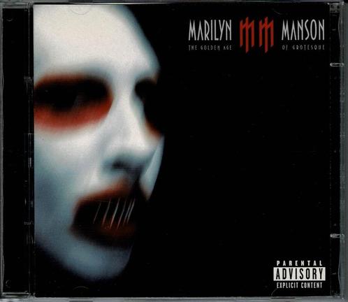 CD+DVD Marilyn Manson - The golden age of grotesque, CD & DVD, CD | Hardrock & Metal, Comme neuf, Enlèvement ou Envoi