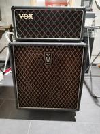 vox ac50 +cab 1x15/vox ac30 red color england 1994 special, Muziek en Instrumenten, Ophalen of Verzenden, Gebruikt, Gitaar