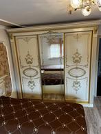 Luxe slaapkamer 2 bedden + kast, Huis en Inrichting, Ophalen, Gebruikt, Tweepersoons