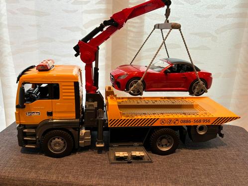 Bruder jeep’s bestelwagens, aanhangers, vrachtwagens, Kinderen en Baby's, Speelgoed |Speelgoedvoertuigen, Zo goed als nieuw, Ophalen of Verzenden
