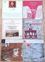 Set van 9 klassieke vinylplaten HAYDN, HANDEL, BEETHOVEN, CH, Gebruikt, Overige typen, Ophalen of Verzenden, 12 inch