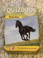 Quizdoos - Paarden, Trois ou quatre joueurs, Enlèvement ou Envoi, Comme neuf