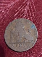 5 Cent / België / 1842 / Leopold I, Postzegels en Munten, Munten | België, Verzenden, Verguld, Losse munt