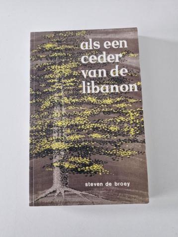 Als een ceder van de libanon - Steven Debroey beschikbaar voor biedingen