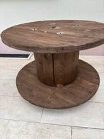 Houten spoel/trommel op wielen, Ophalen, Zo goed als nieuw, Hout