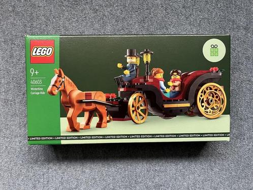 Lego 40603 Winterse koetstocht NIEUW / SEALED, Enfants & Bébés, Jouets | Duplo & Lego, Neuf, Lego, Ensemble complet, Enlèvement ou Envoi