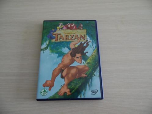 TARZAN DISNEY, Cd's en Dvd's, Dvd's | Tekenfilms en Animatie, Zo goed als nieuw, Amerikaans, Tekenfilm, Alle leeftijden, Ophalen of Verzenden