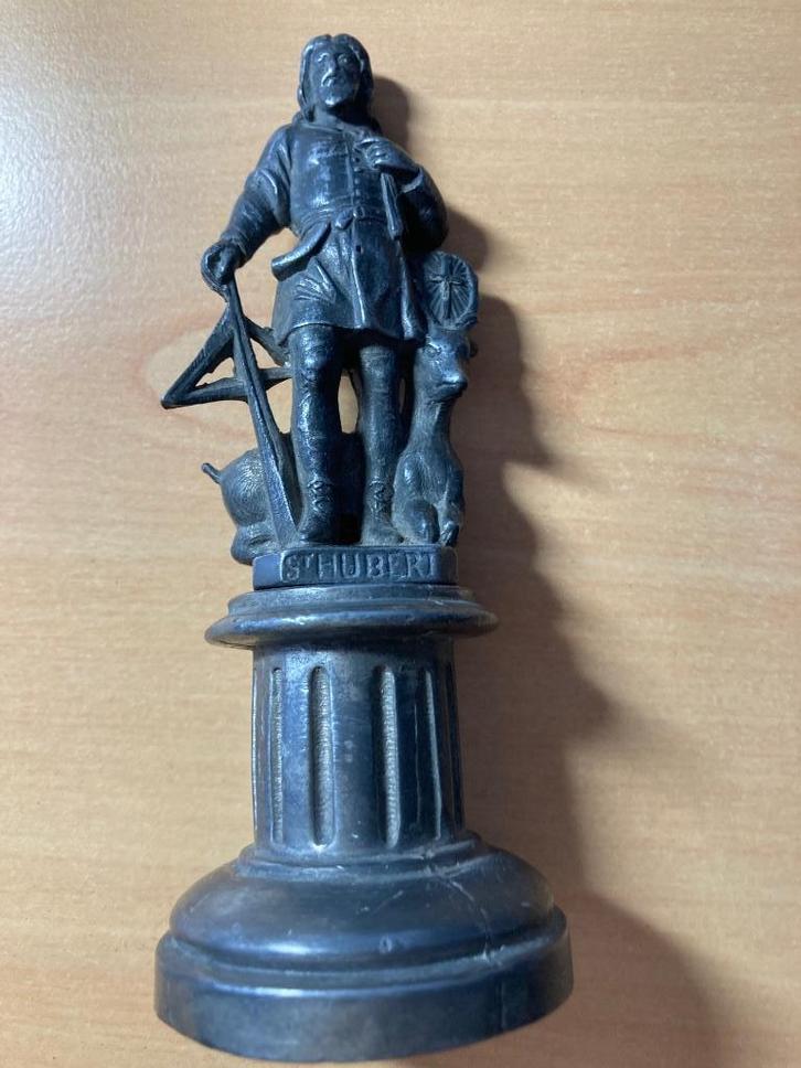 Beeld Sint-Hubertus, Verzamelen, Beelden en Beeldjes, Ophalen of Verzenden