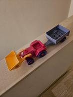 Hello Kitty tractor met kar, Ophalen, Zo goed als nieuw