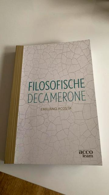 Emiliano Acosta - Filosofische decamerone beschikbaar voor biedingen