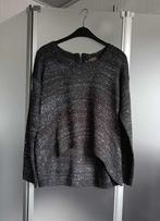 Sweater - Zwart - Pailletten - MarCollection - Small - €2,50, MarCollection, Taille 36 (S), Noir, Porté
