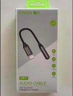 Iphone - headphone / audio kabel, Enlèvement, Comme neuf