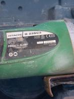 Slijpschijf Hitachi, Doe-het-zelf en Bouw, Gereedschap | Slijpmachines, Ophalen, Gebruikt, 1000 watt of meer, Haakse handslijpmachine