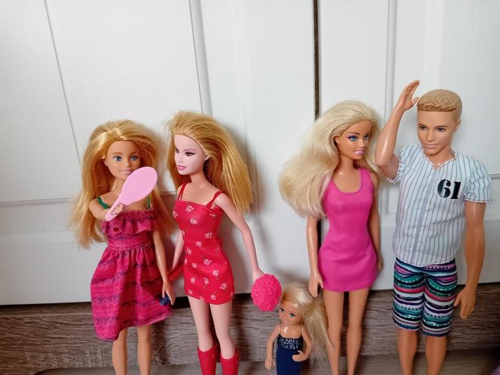 Barbie: verschillende thema’s. Zie beschrijving., Kinderen en Baby's, Speelgoed | Poppen, Zo goed als nieuw, Barbie, Ophalen