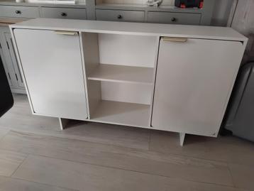 dressoir kast met gebogen deuren beige kleur beschikbaar voor biedingen