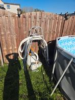 Intex zwembad met toebehoren, Tuin en Terras, Ophalen, Zo goed als nieuw