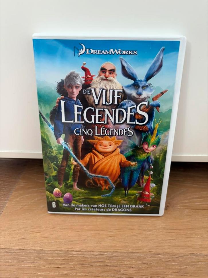 DVD - De Vijf Legendes, Cd's en Dvd's, Dvd's | Kinderen en Jeugd, Zo goed als nieuw, Verzenden