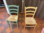 chaise pour restaurant, Enlèvement, Cinq, Six Chaises ou plus, Utilisé, Chaise paille