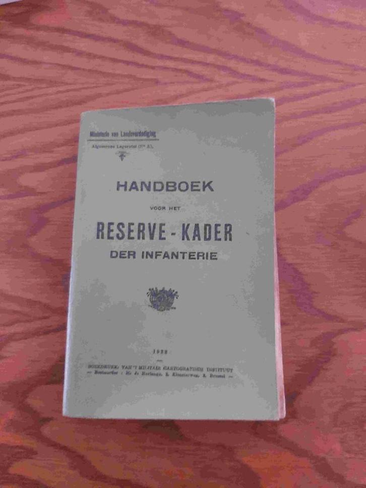 Leger Infanterie Oorlog Leopoldsburg Officier Soldaat Troep, Boeken, Oorlog en Militair, Gelezen, Landmacht, Voor 1940, Verzenden