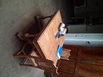 Antieke tafel met 6 stoelen, Antiek en Kunst, Ophalen