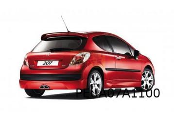 Peugeot 207 dak- / achterklepspoiler (3- / 5-drs.) (te spuit beschikbaar voor biedingen