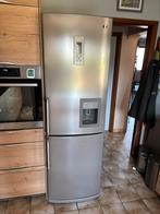 Frigo congelateur argenté, Elektronische apparatuur, Koelkasten en IJskasten, Ophalen, Gebruikt, 200 liter of meer, 60 cm of meer