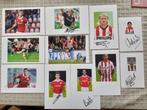 19 getekende foto's  + handtekeningenkaart Jong PSV 2014-15, Cartes de joueur, Enlèvement ou Envoi, Neuf