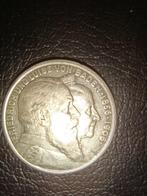 1906 zilver munt duitsland 2 mark 50e   - Huwelijk, Ophalen of Verzenden, Duitsland, Losse munt, Zilver