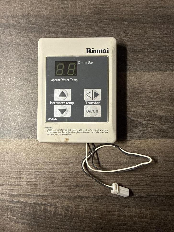 Rinnai MC-91-2A Compact Controller, Electroménager, Pièces & Accessoires, Comme neuf, Enlèvement ou Envoi