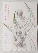 Filatelie: FDC 1491 + BL 45, Postzegels en Munten, Postzegels | Europa | België, Kunst, Ophalen of Verzenden, 1e dag stempel